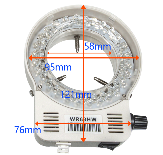 可调LED一体环型灯安装尺寸